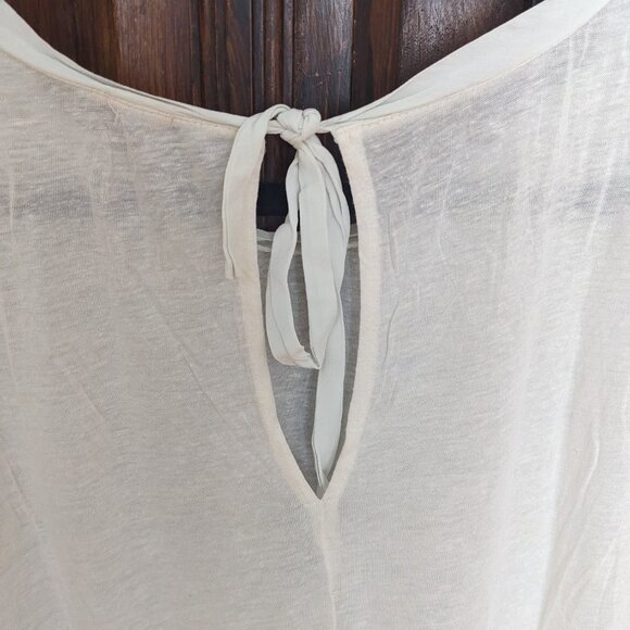 J Crew off white short sleeve T-Shirt - Picture 5 of 6